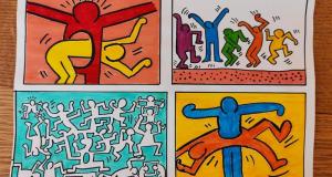 Ανθρωπάκια με αφορμή το έργο του Keith Haring 