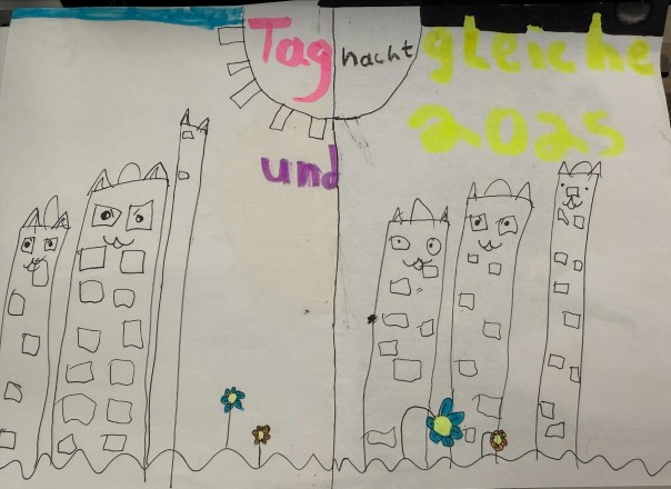 Η εαρινή ισημερία στα Γερμανικά