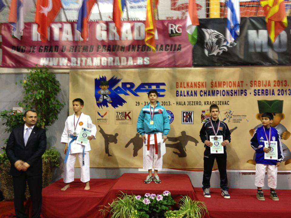 Χάλκινο Μετάλλιο στο Βαλκανικό Πρωτάθλημα Καράτε - Κεντρική Εικόνα