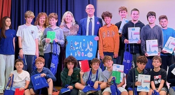 Απονομή διπλωμάτων γαλλικών