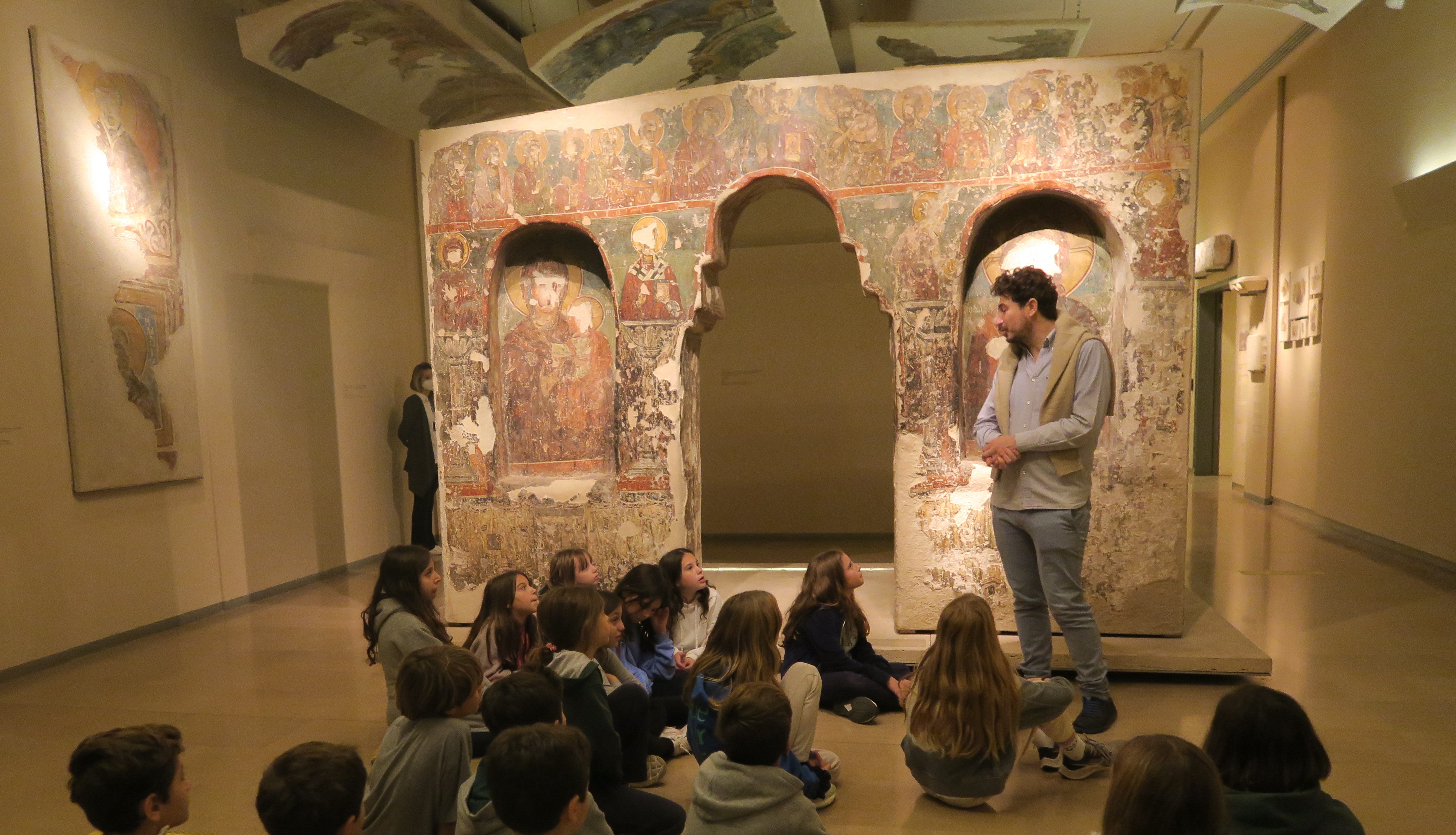 Η ε’ Δημοτικού στο Βυζαντινό Μουσείο