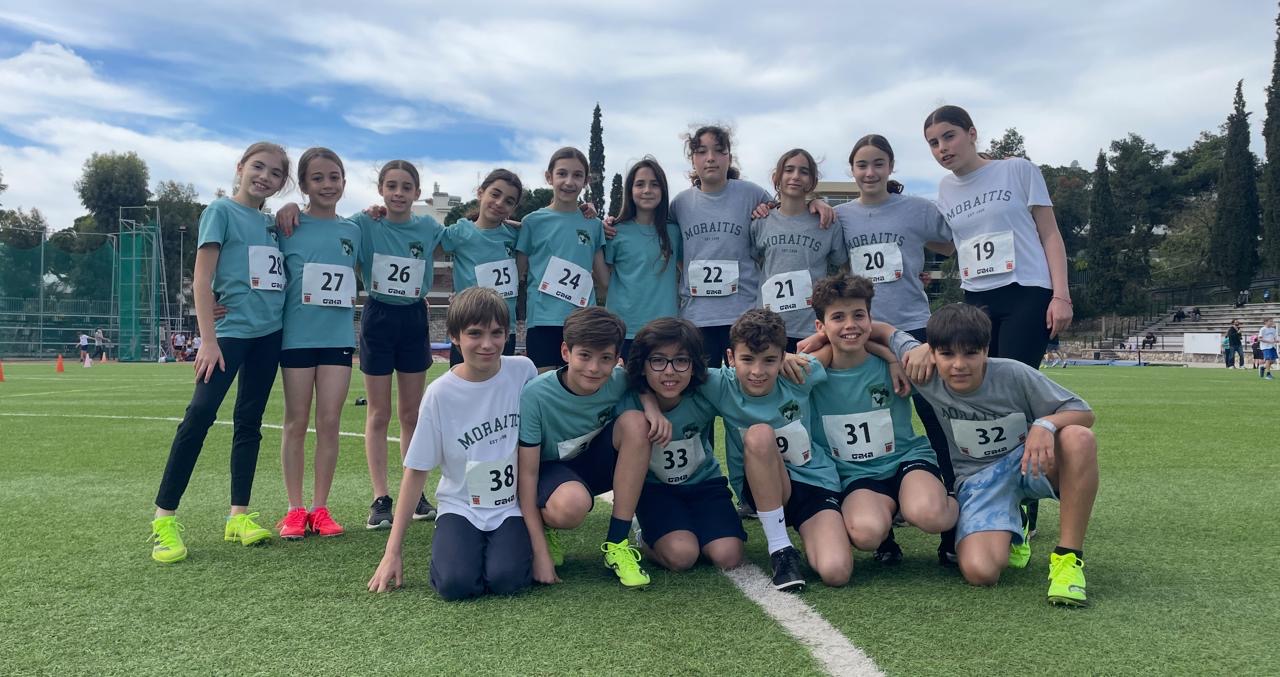 Εξαιρετική εμφάνιση στο Τρίαθλο Κ14 για Κ12 για την ομάδα Στίβου