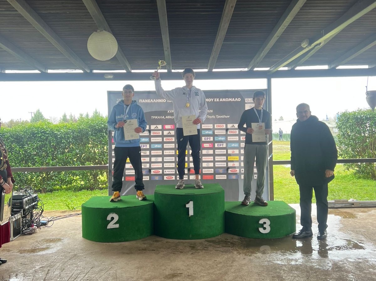 1η θέση για τον Λέων Βάρβαρο στο πανελλήνιο πρωταθλημα