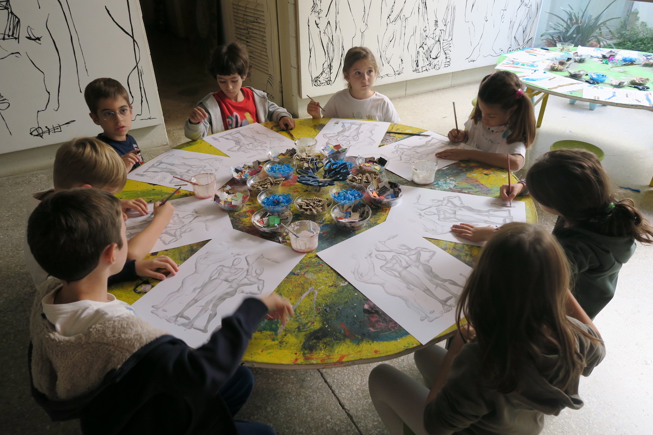 Η β΄ τάξη στο Μουσείο Βορρέ