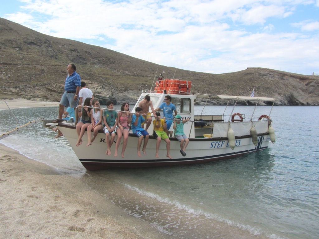 Η Περιβαλλοντική Ομάδα Γυμνασίου στην Άνδρο