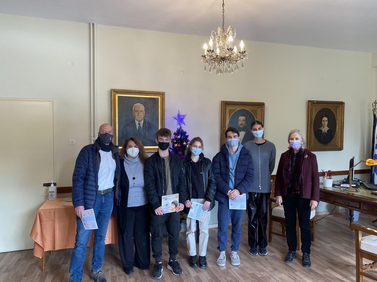 Εθελοντική δράση του τμήματος Γερμανικών