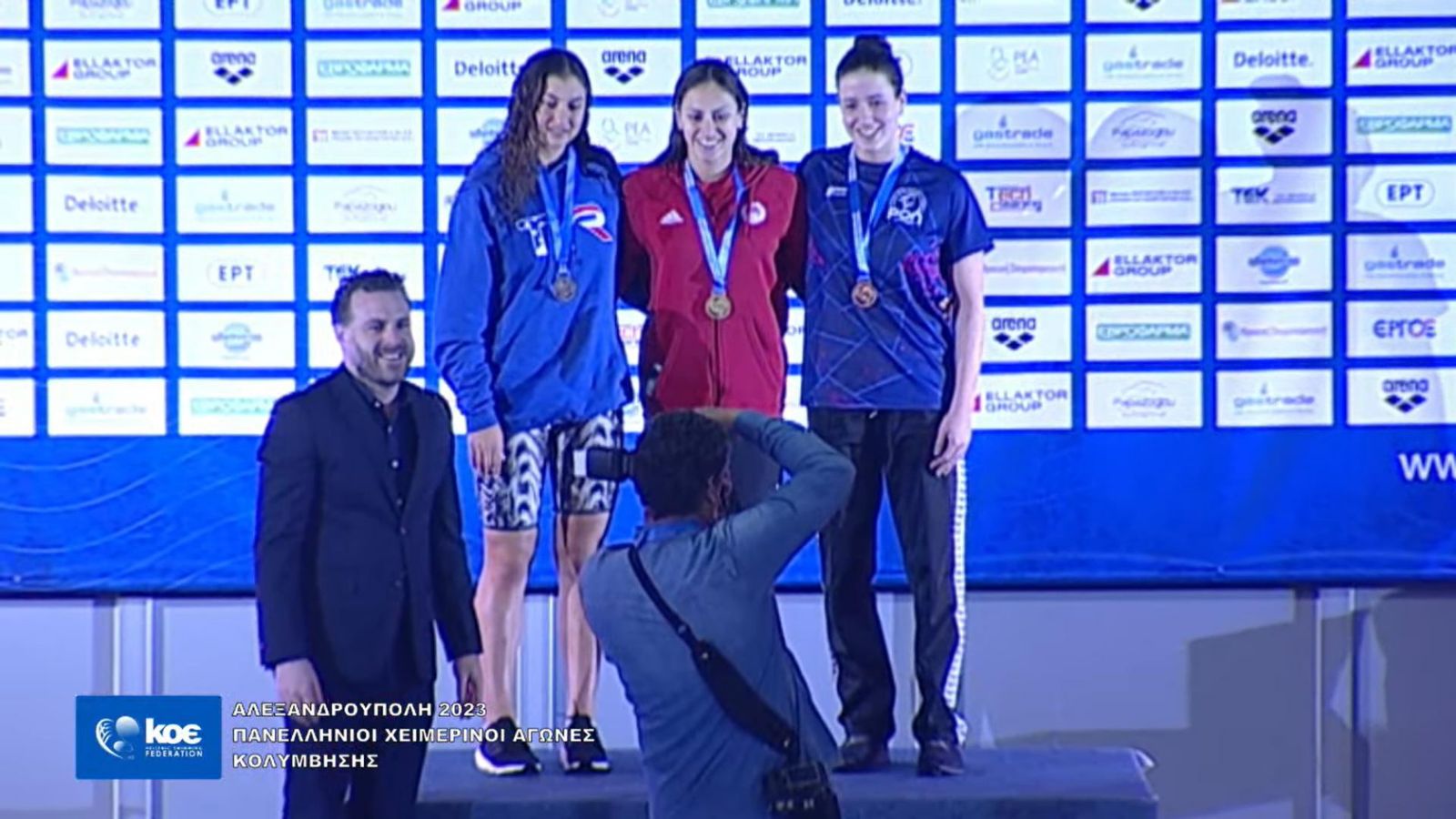 Πανελλήνια διάκριση στην κολύμβηση