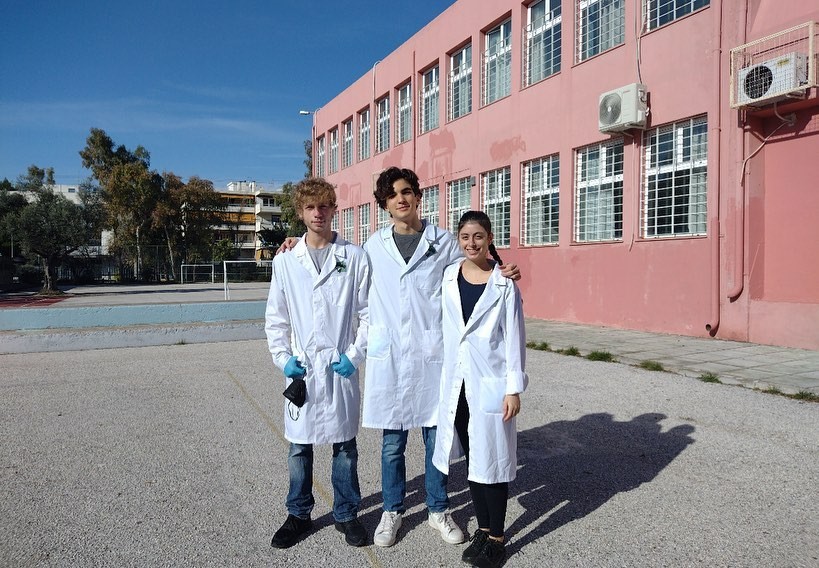 1η θέση στον Εργαστηριακό Διαγωνισμό Φυσικών Επιστημών