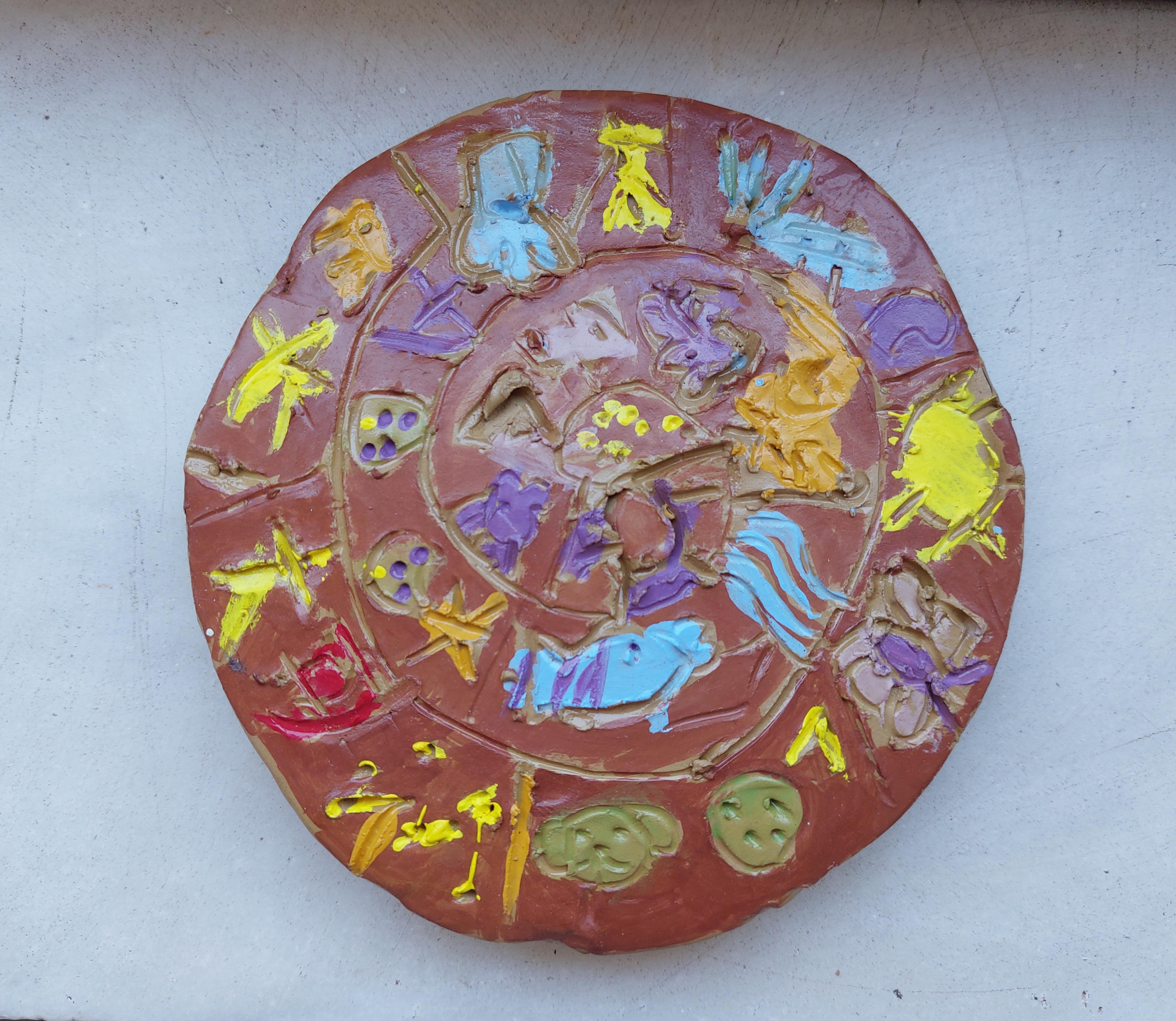 Δίσκος της Φαιστού:  από το προσχέδιο στον πηλό