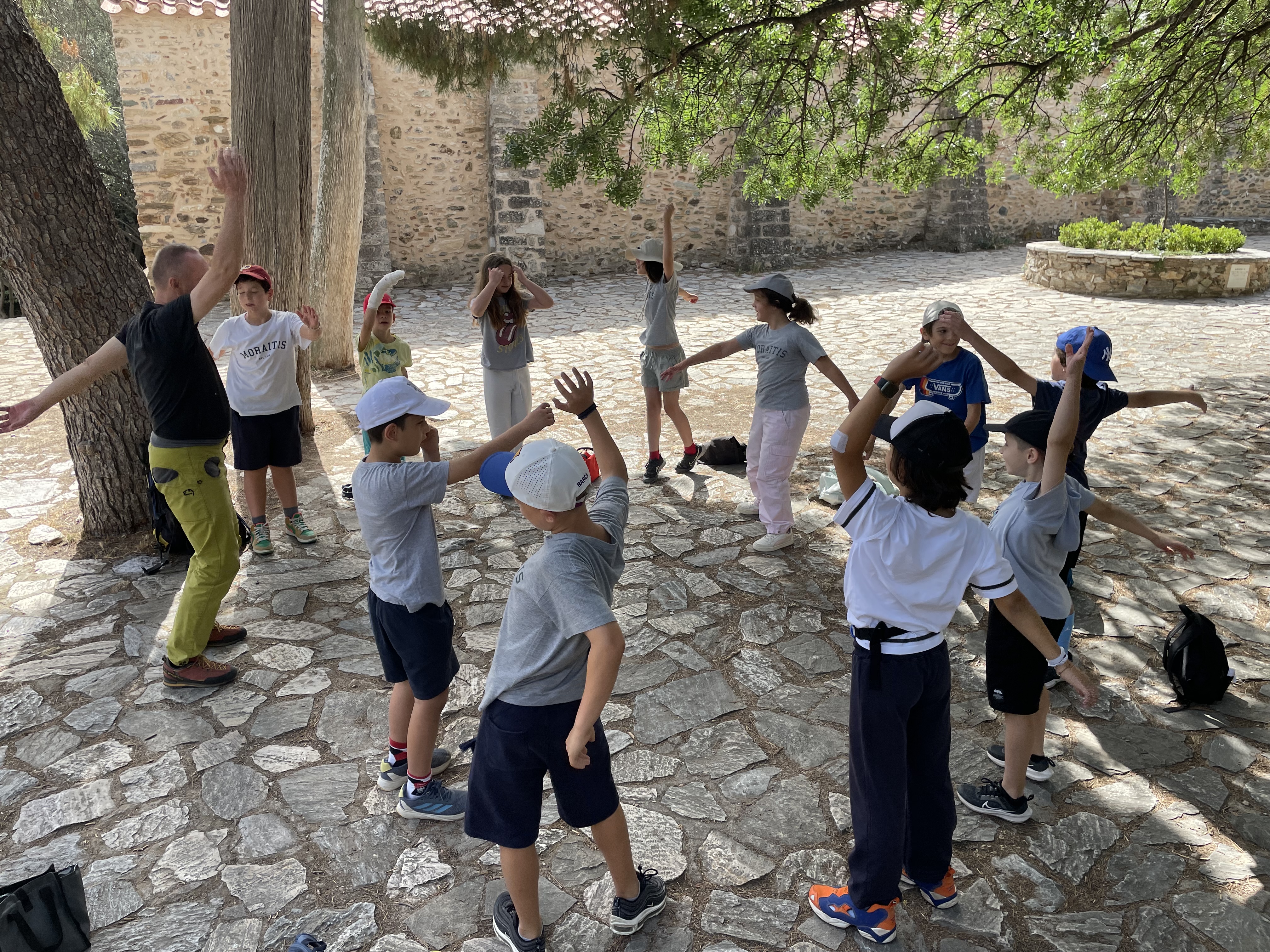 Το Τμήμα Γερμανικών στον Υμηττό