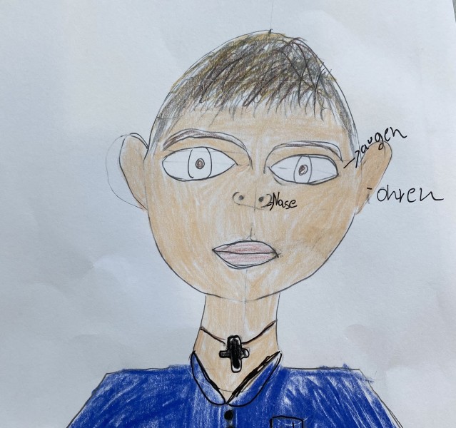 Το πορτρέτο μου στα Γερμανικ