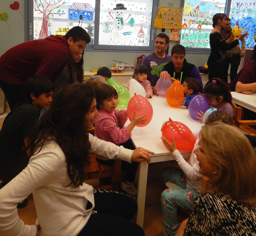 Επίσκεψη του ΚΚΣ Γυμνασίου στην ΕΛΕΠΑΠ - Κεντρική Εικόνα