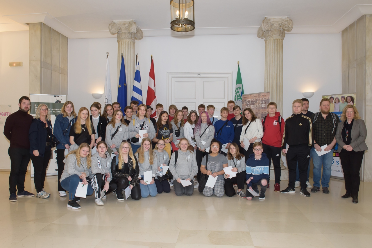 Επίσκεψη μαθητικής ομάδας από τη Δανία