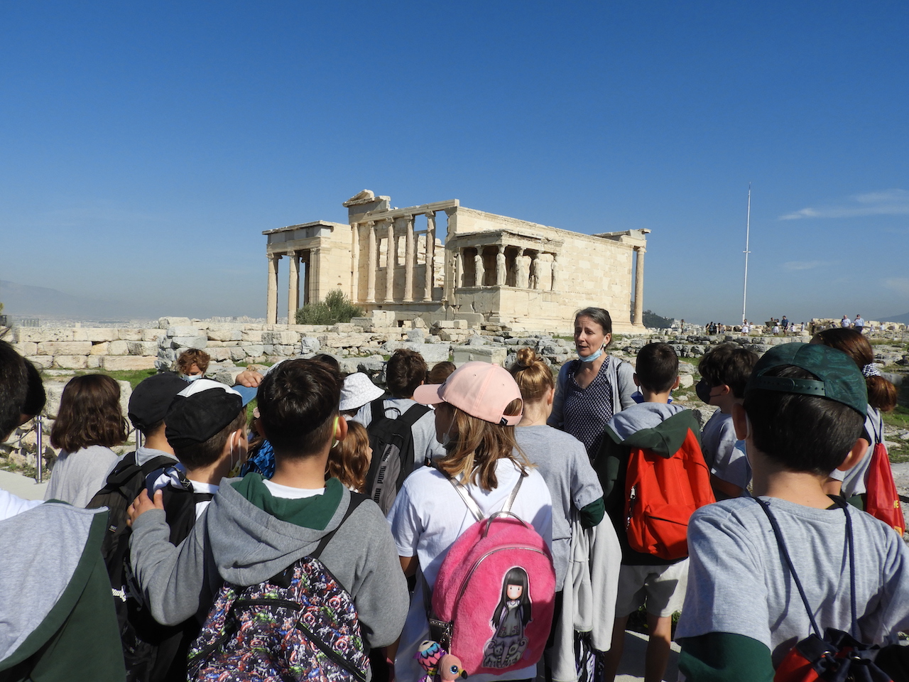 Η δ΄ Δημοτικού στην Ακρόπολη