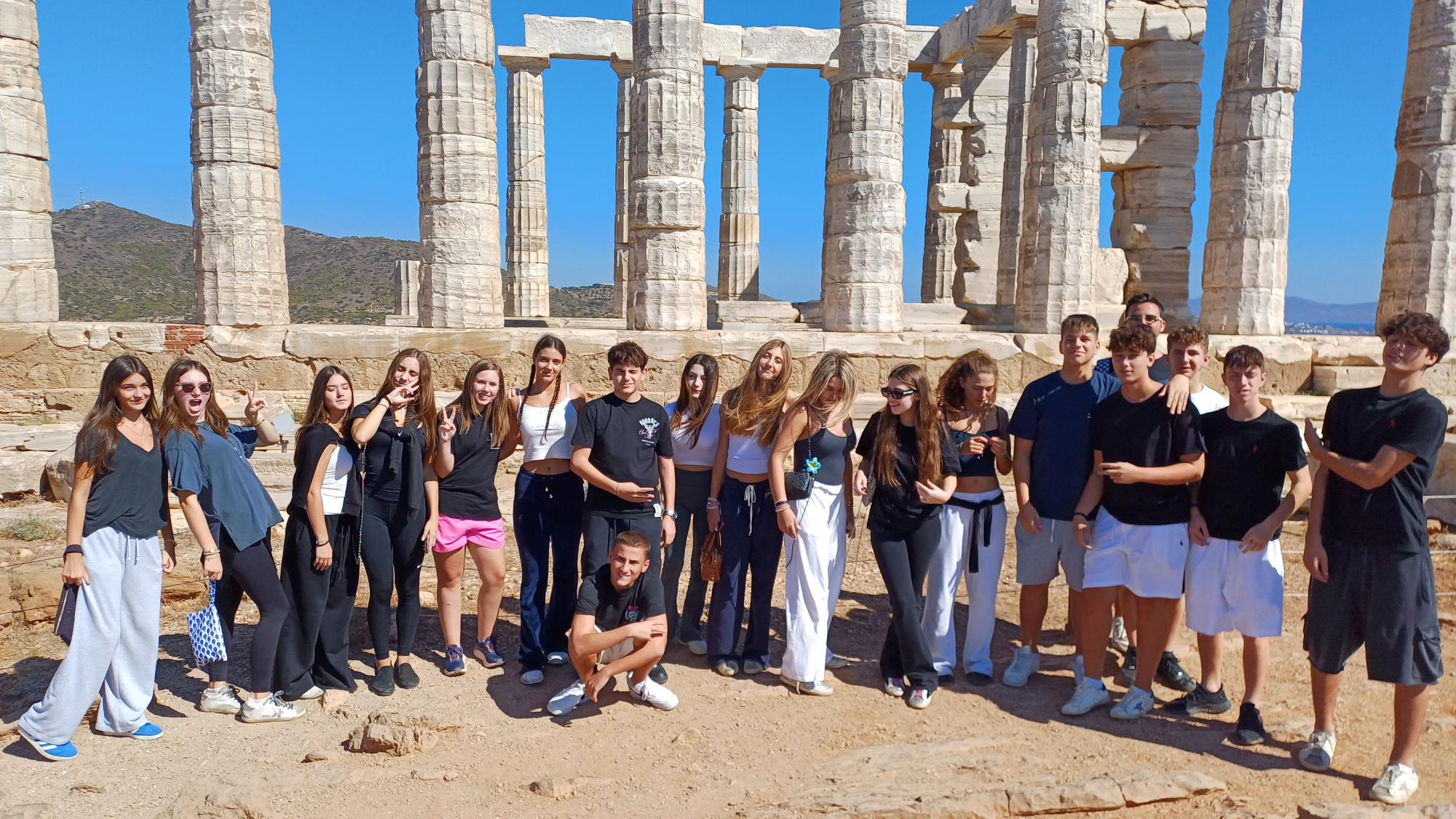 Επίσκεψη στον Ναό του Ποσειδώνα