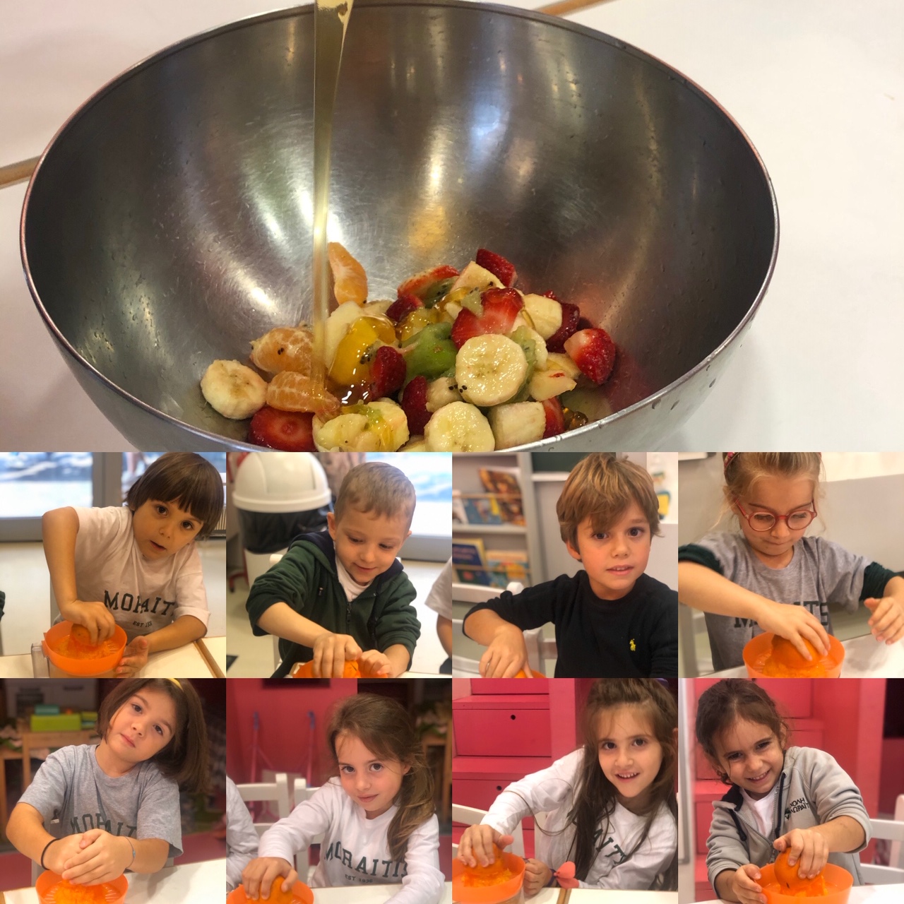 Φρούτα και λαχανικά στη Ροζ Τάξη