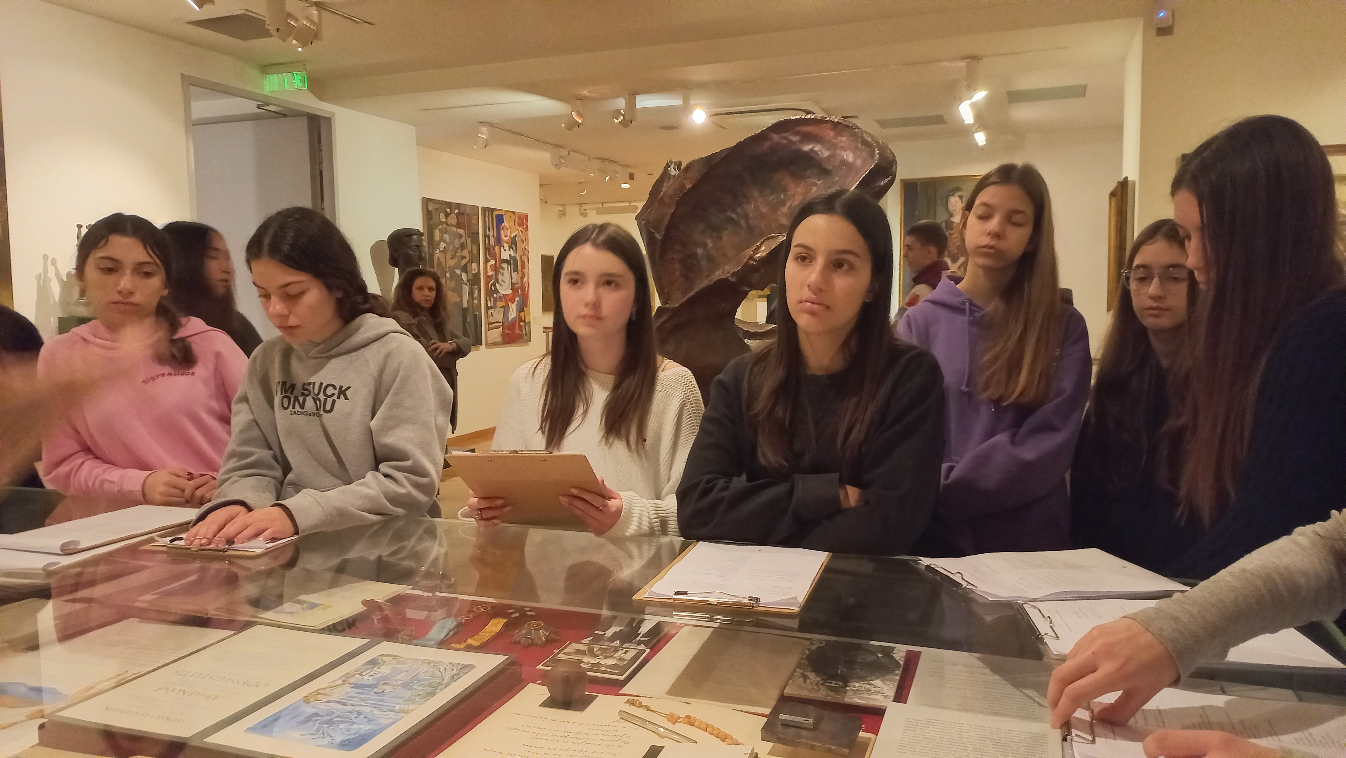 Εκπαιδευτική επίσκεψη στην Πινακοθήκη Χατζηκυριάκου-Γκίκα