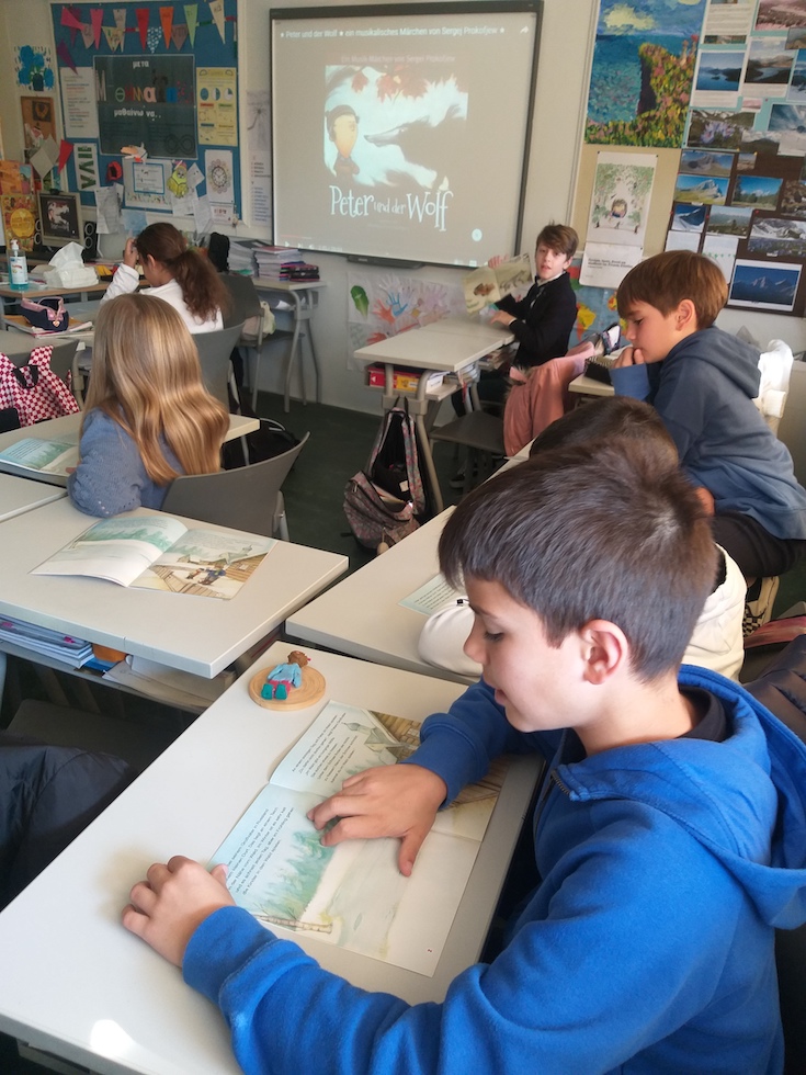 Ημέρα ανάγνωσης στο τμήμα Γερμανικών