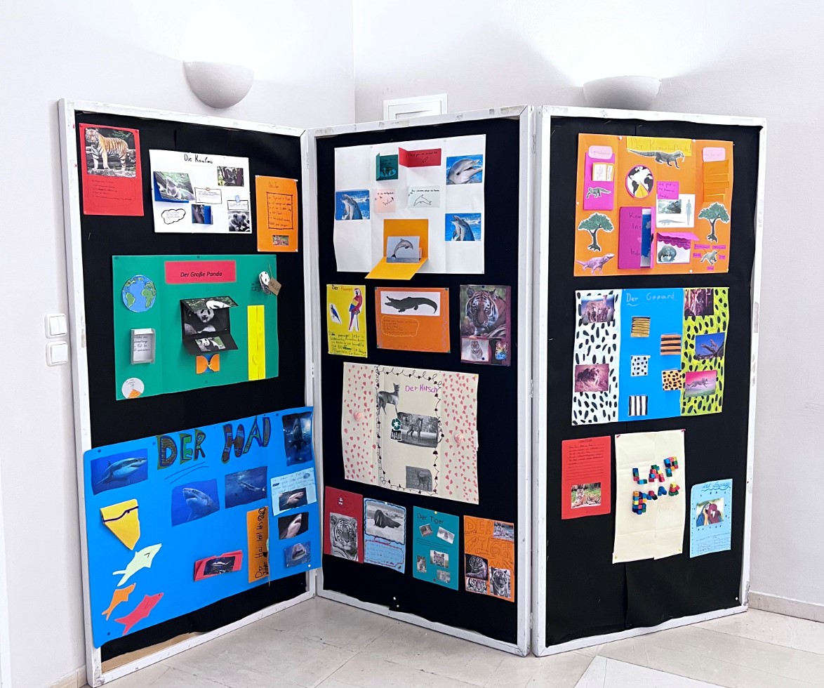 Παρουσιάζοντας τα ζώα στα Γερμανικά