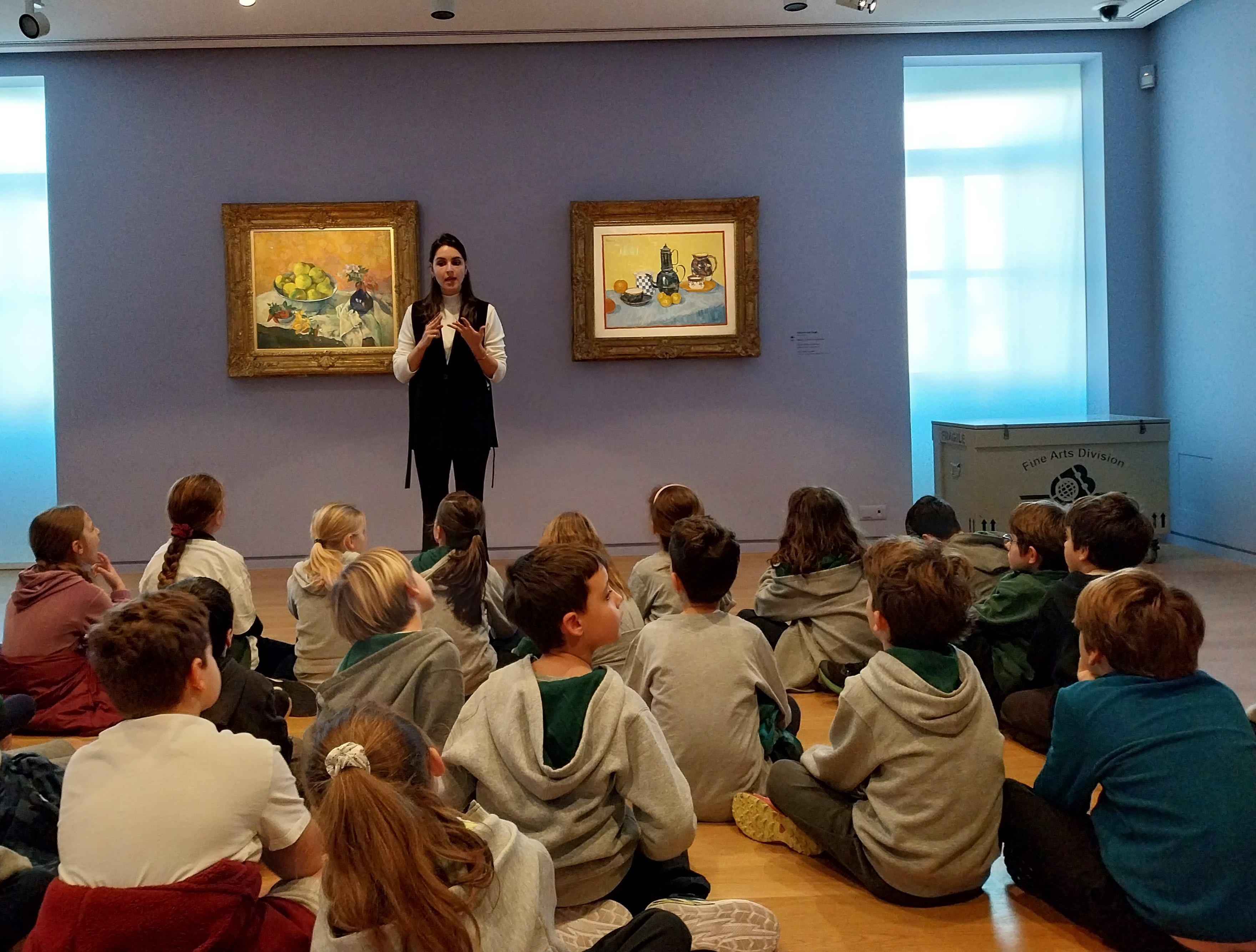 Η γ' Δημοτικού στο Ίδρυμα Βασίλη και Ελίζας Γουλανδρή