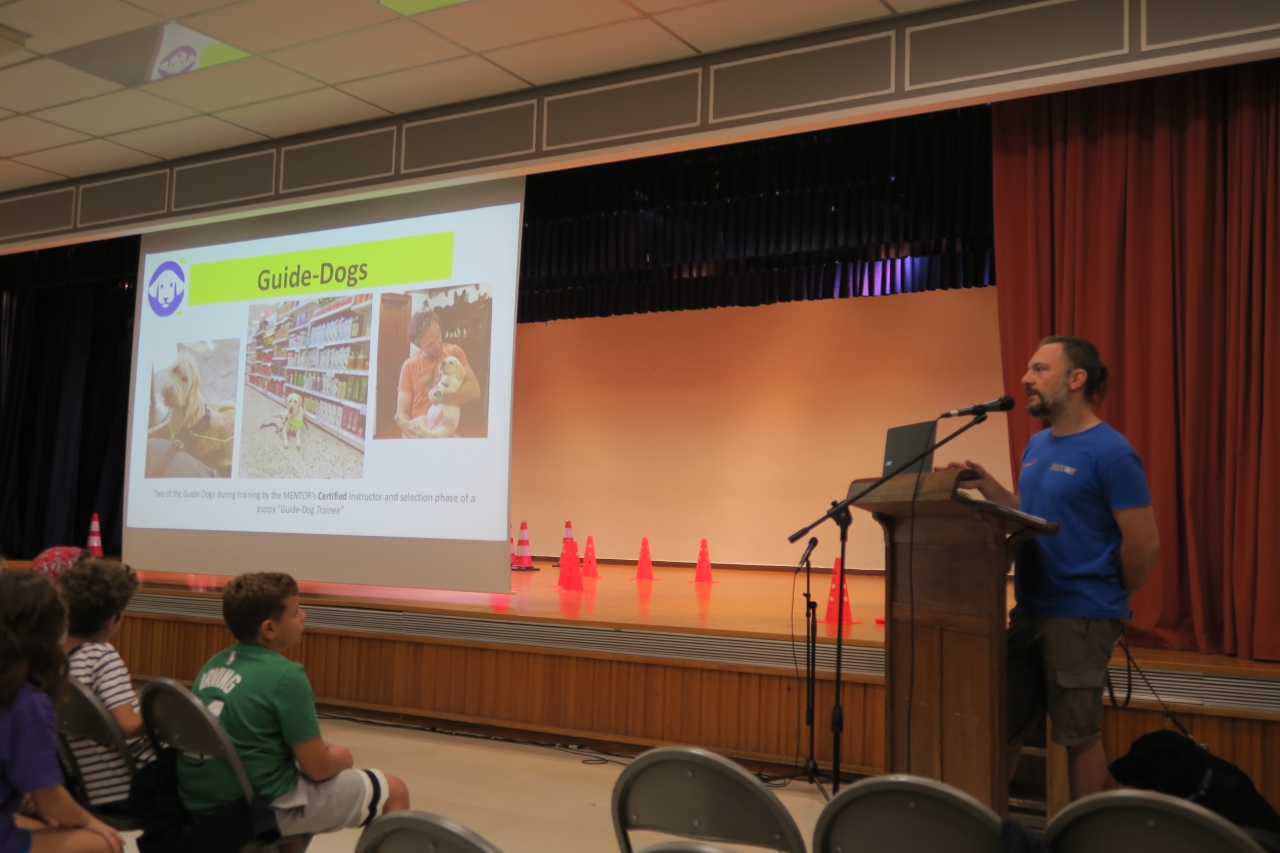 Guide dogs at School