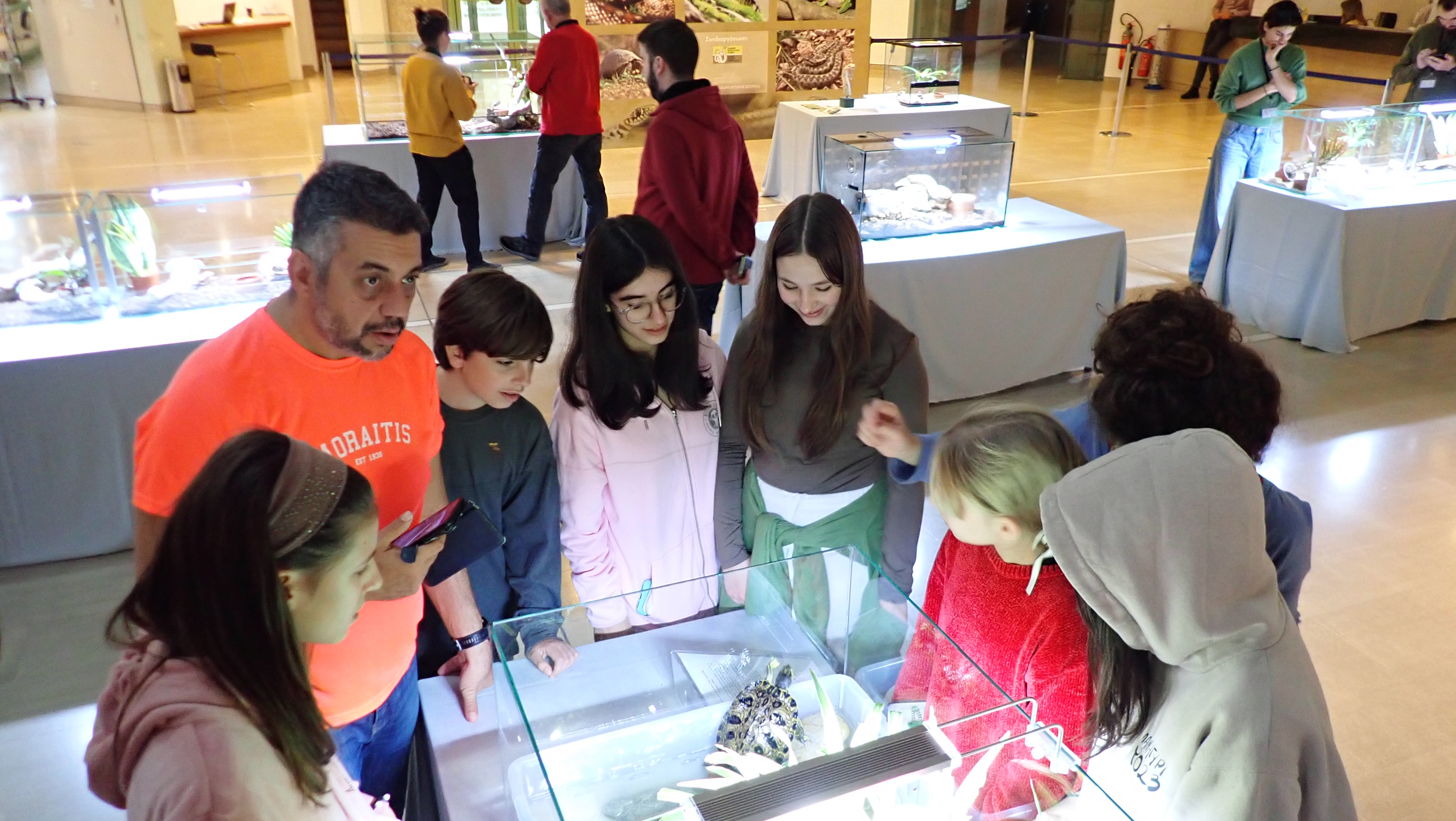 Μουσείο Γουλανδρή, έκτακτη έκθεση ζωντανών ερπετών