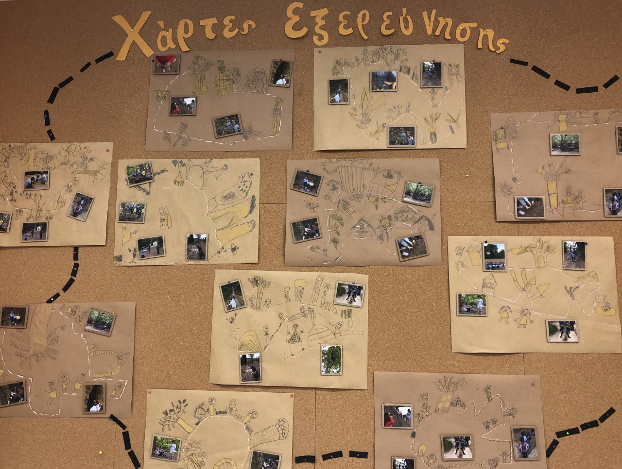 Χάρτες εξερεύνησης του δάσους