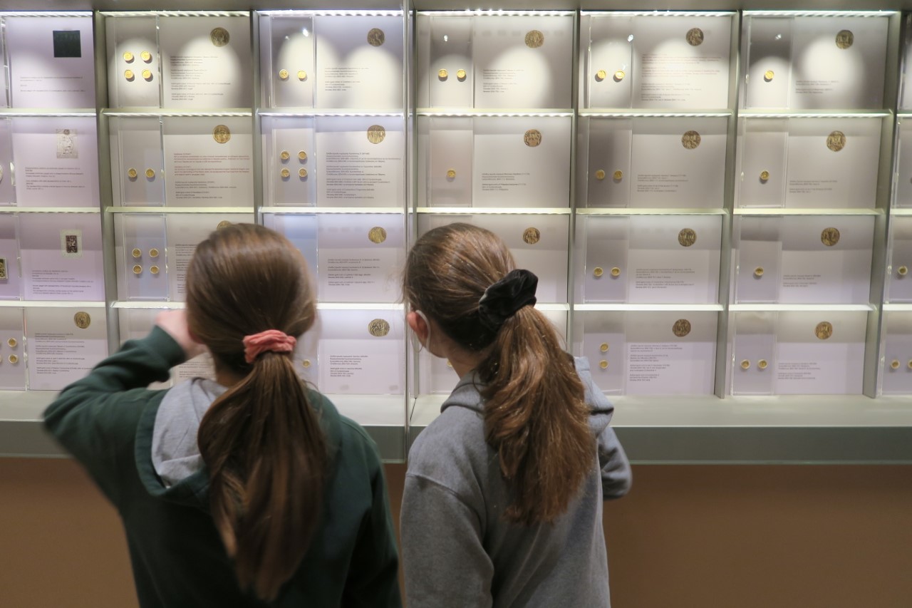 Η ε΄ τάξη στο Βυζαντινό Μουσείο