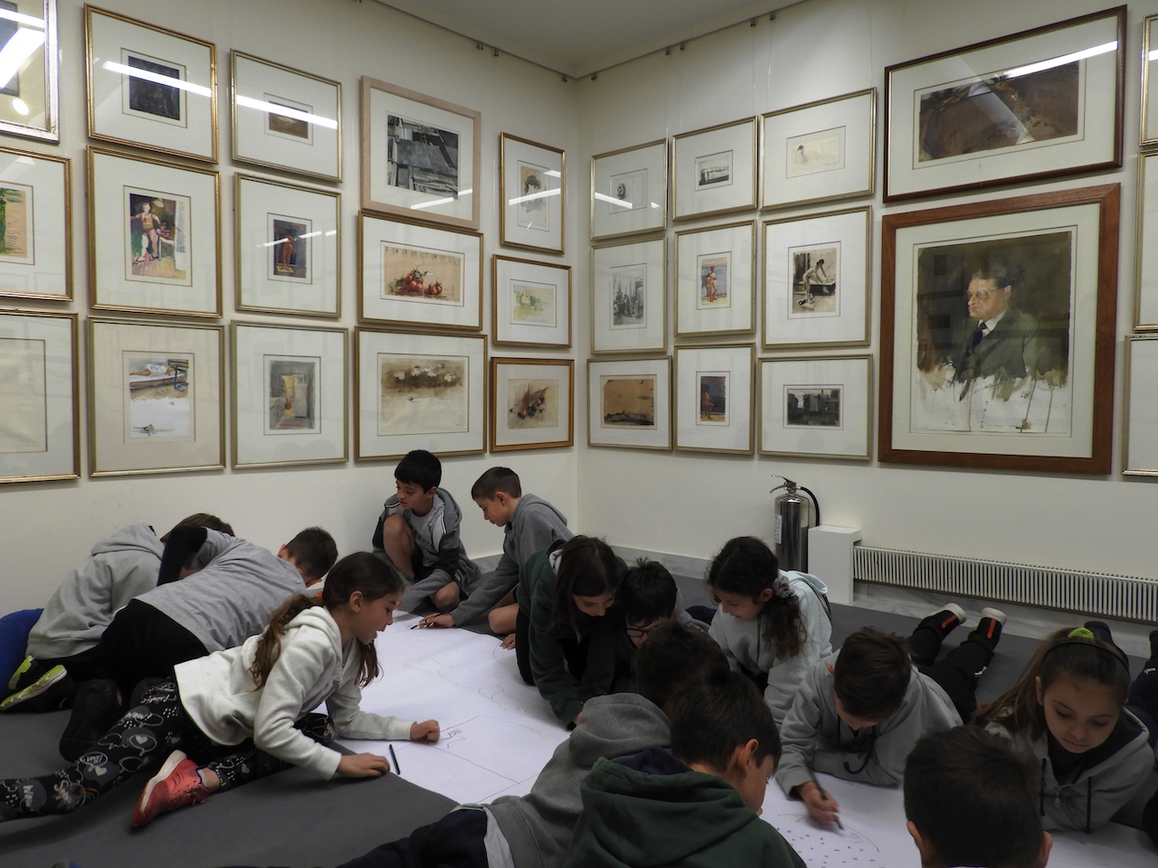 Η γ τάξη στην Πινακοθήκη Κουβουτσάκη