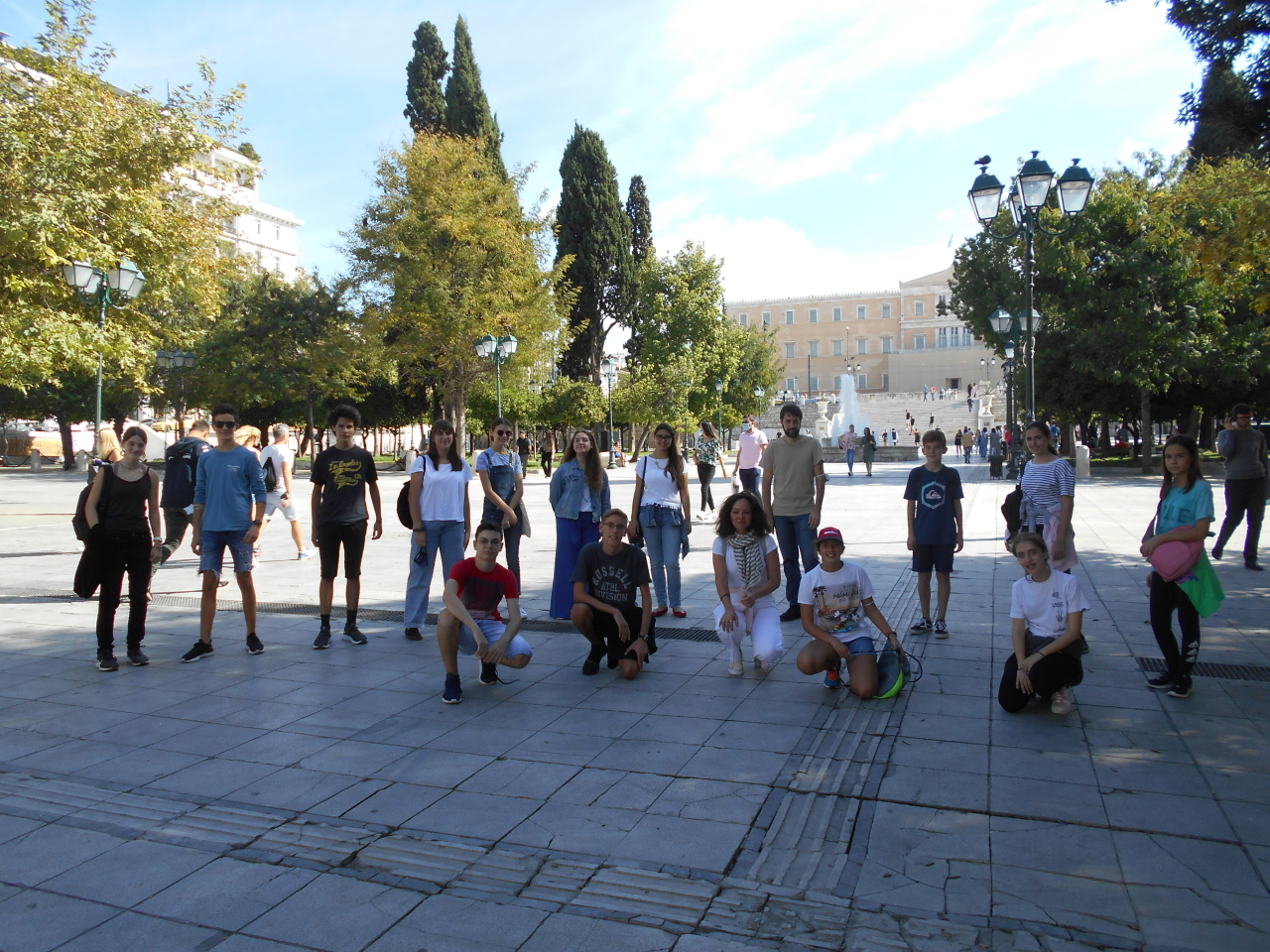Η Πολιτιστική Ομάδα στο ιστορικό κέντρο