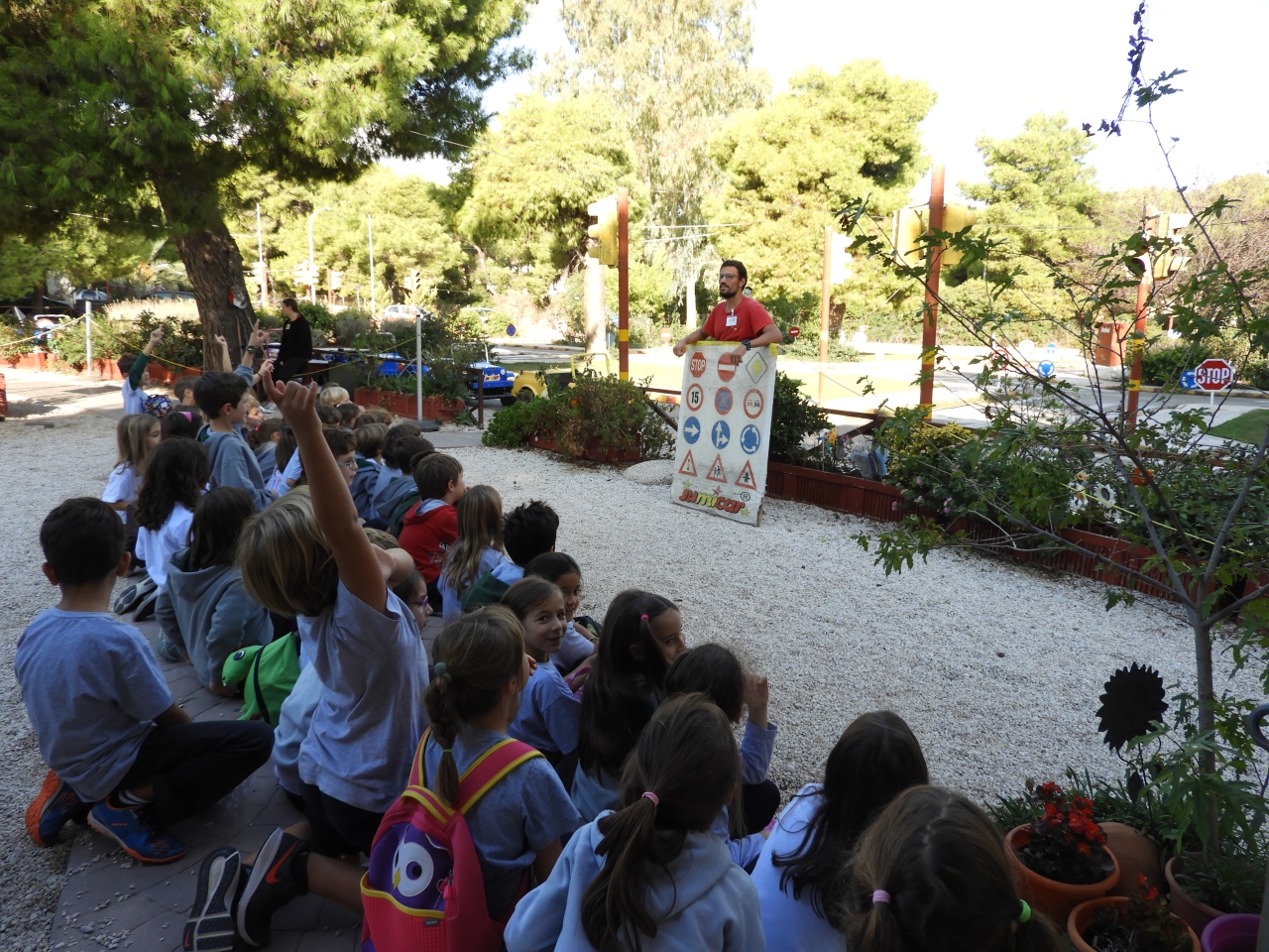 Η β΄ τάξη στο Πάρκο Οδικής Ασφάλειας