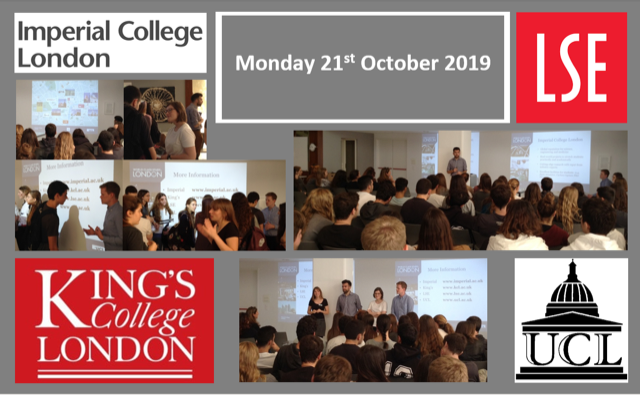 Imperial College, London School of Economics (LSE), King’s College London and University College London (UCL)