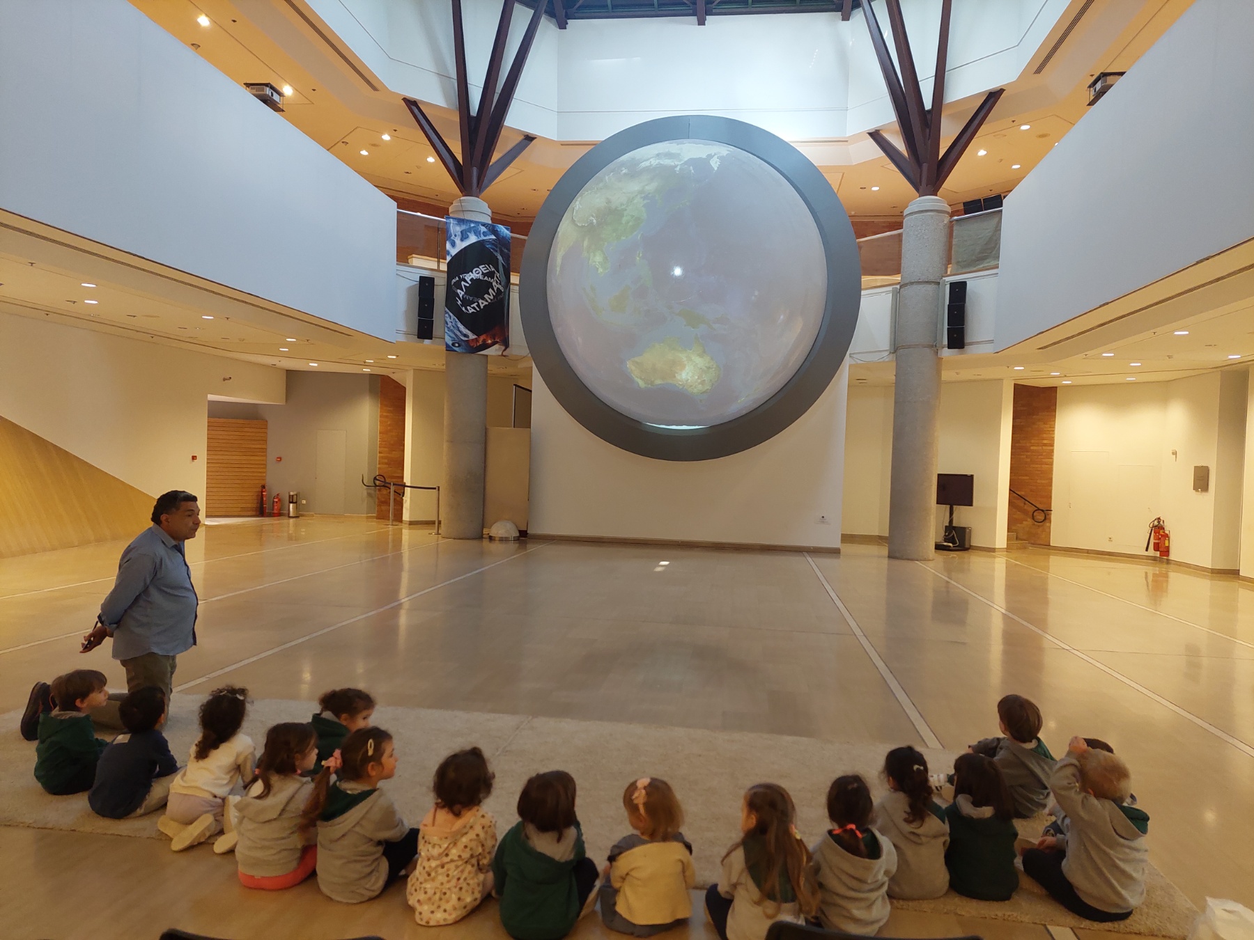 Τα παιδιά του Παιδικού Σταθμού στο Μουσείο Φυσικής Ιστορίας