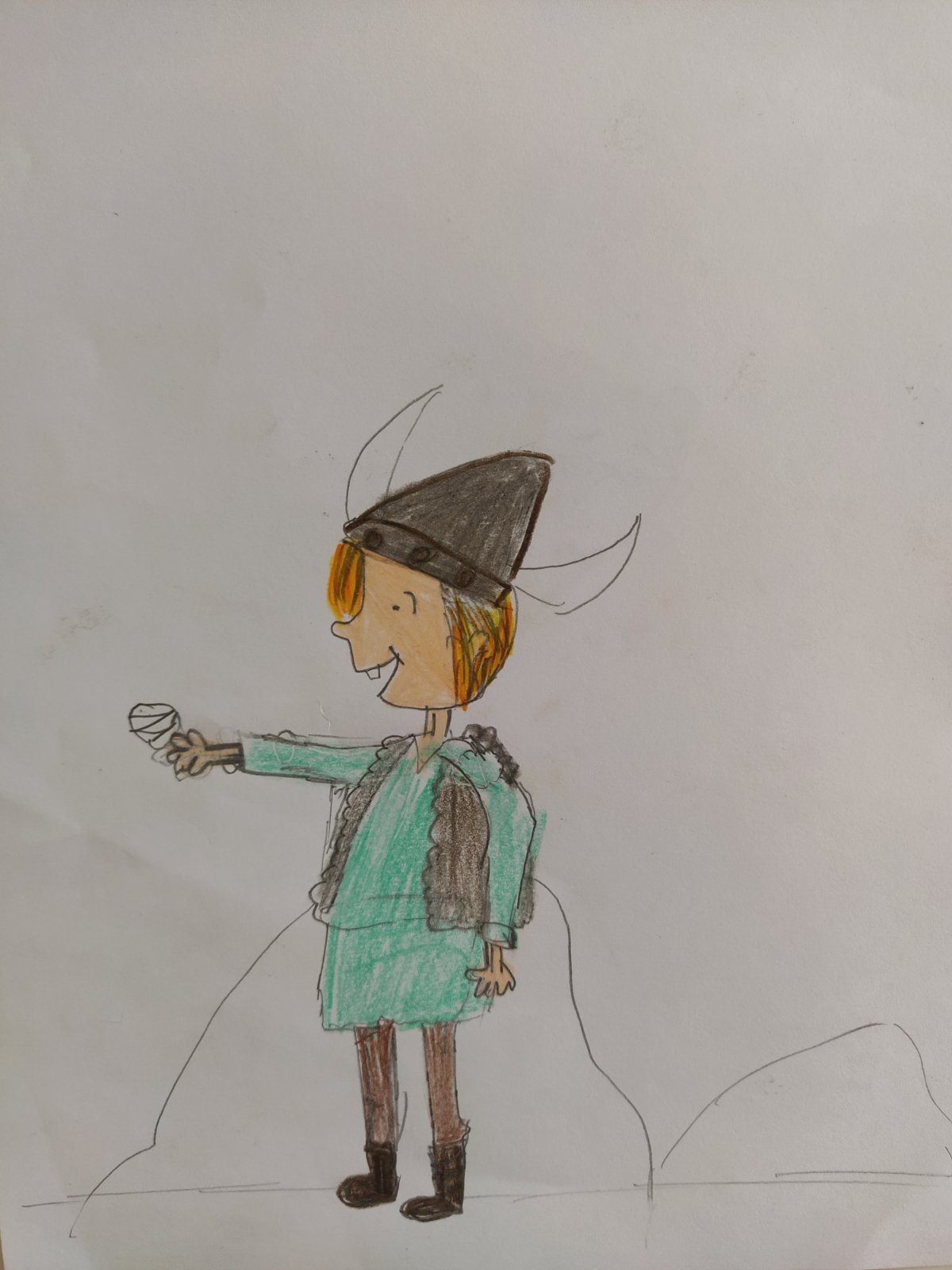 Mamie Pétronille et les enfants Vikings