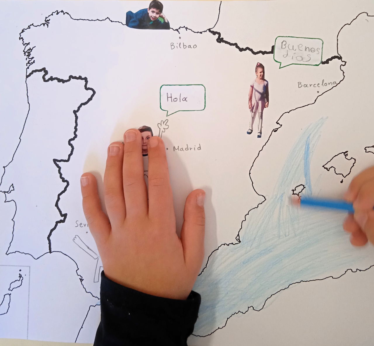 Πρώτη επαφή με την Ισπανία