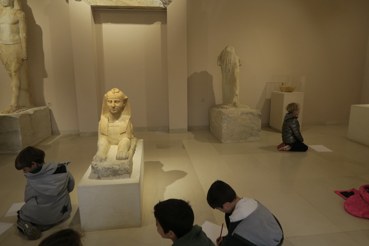 Η α’ τάξη επισκέπτεται τον Μαραθώνα