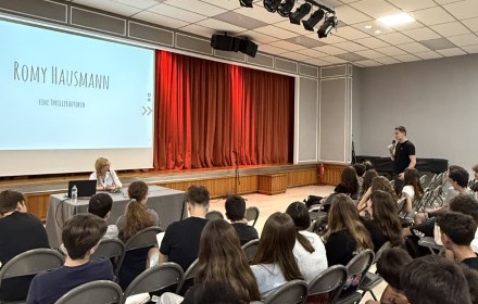 Η Romy Hausmann στο Σχολείο μας