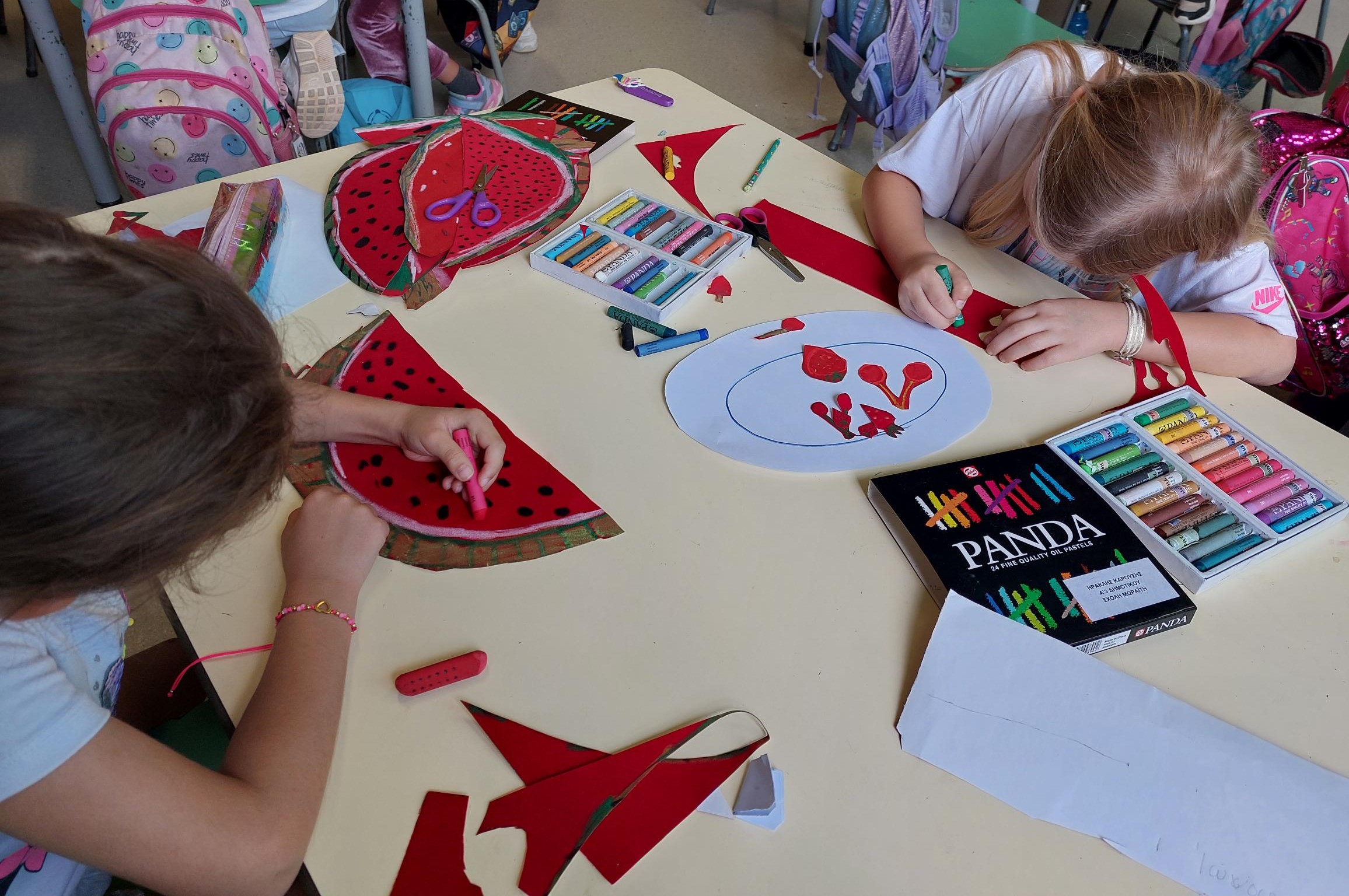 Καλοκαιρινά φρούτα από την α' Δημοτικού