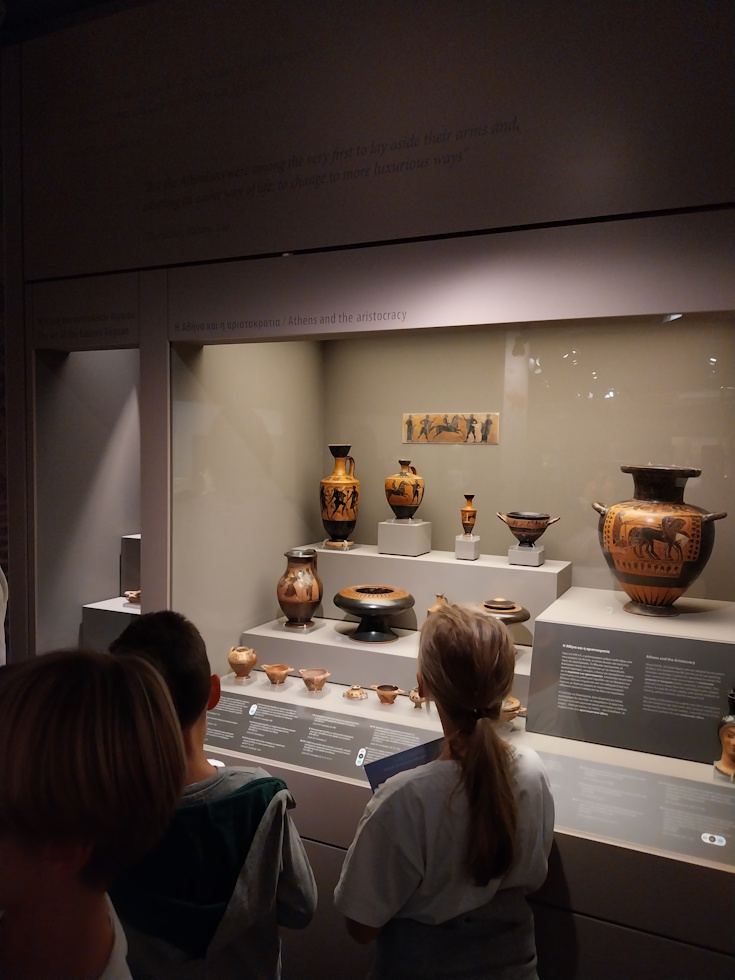 Η γ’ τάξη στο Μουσείο Κυκλαδικής Τέχνης