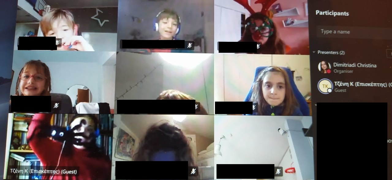 Λογοτεχνικές διαδικτυακές συναντήσεις στη β΄ τάξη