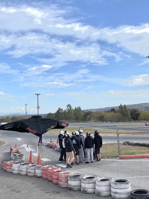 Συμμετοχή σε αγώνες kart