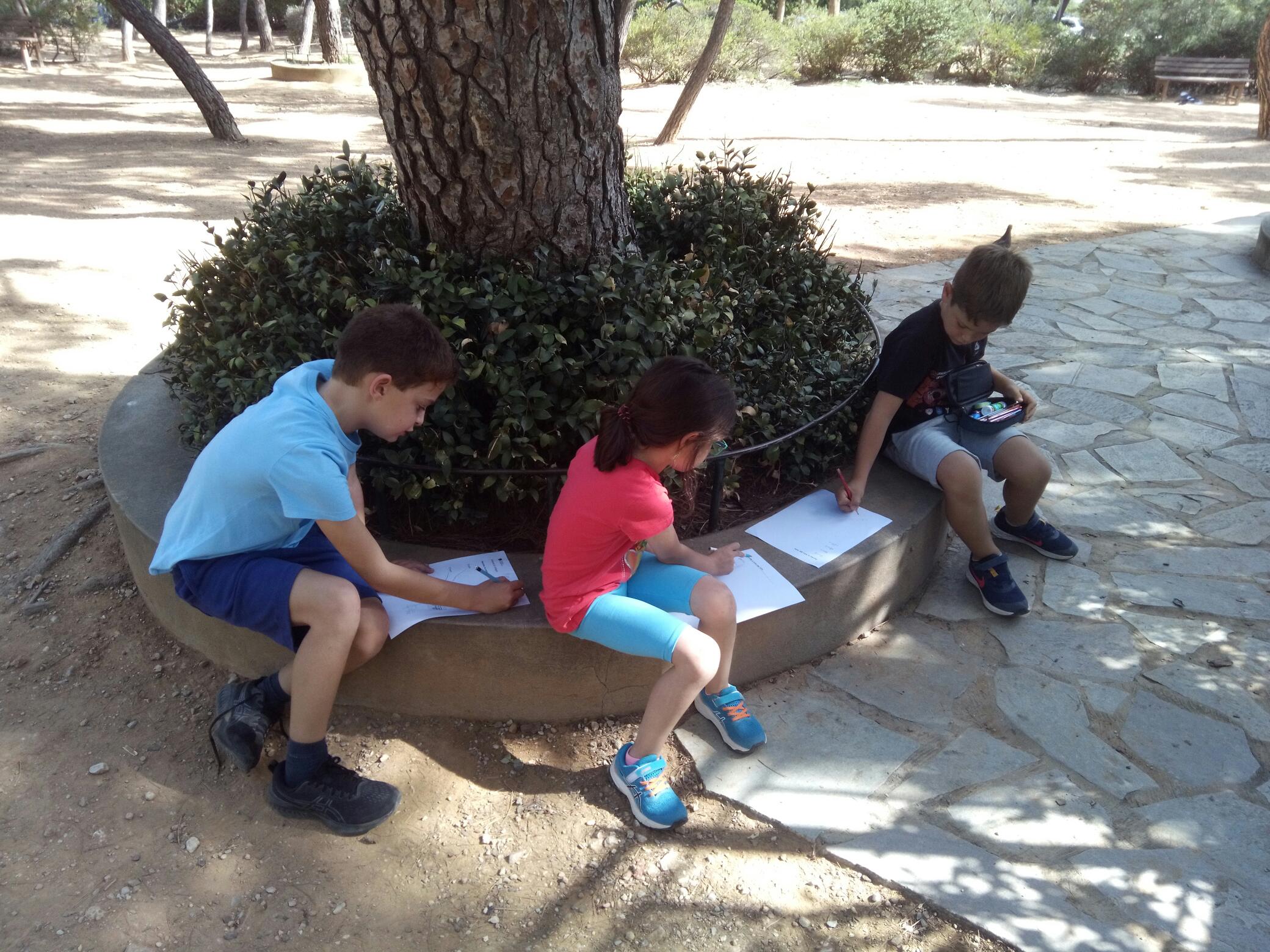 Μάθημα Ισπανικών στο δασάκι