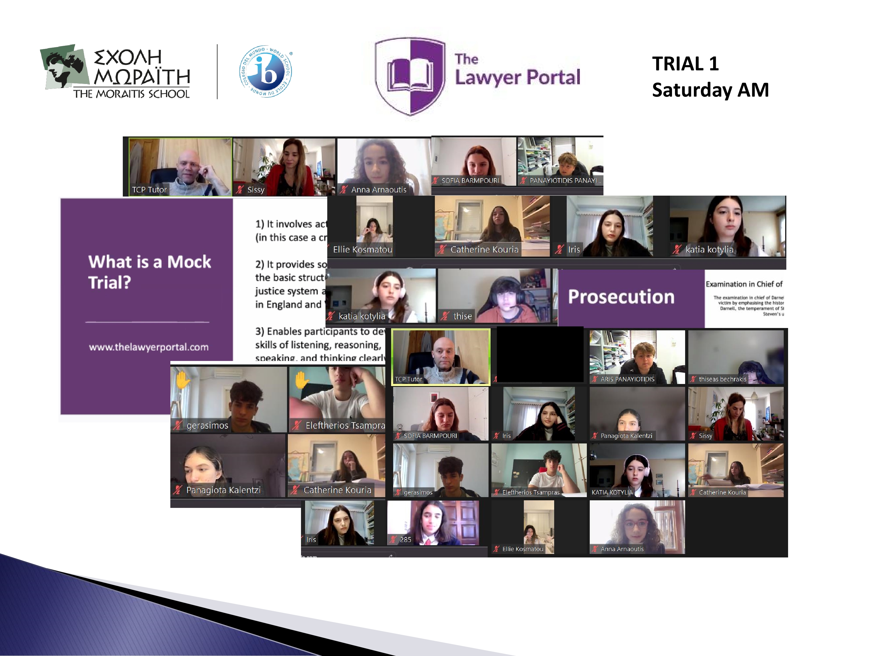 Moraitis Mock Trials return verdicts 