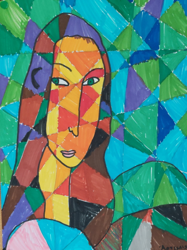 Ο Modigliani συναντά τον Picasso στα έργα της ε’ τάξης