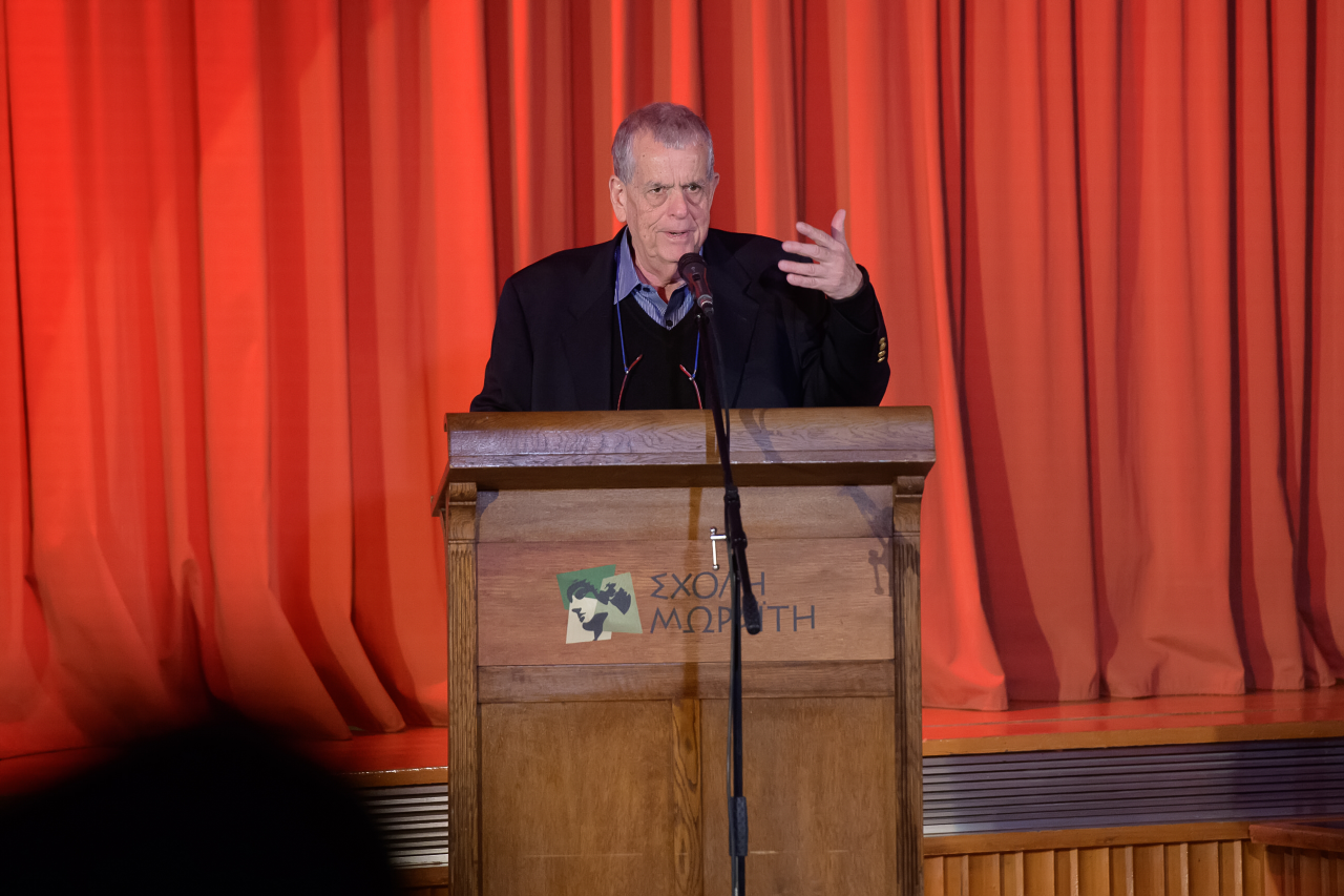 Ο Νομπελίστας Αaron Ciechanover στη Σχολή Μωραΐτη