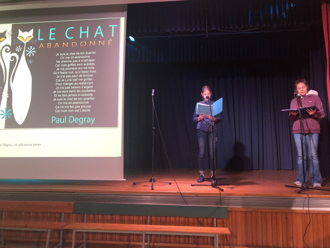 Παγκόσμια Ημέρα Ποίησης στο Γυμνάσιο