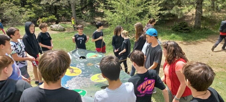 Περίπατος της α’ Γυμνασίου στην Πάρνηθα