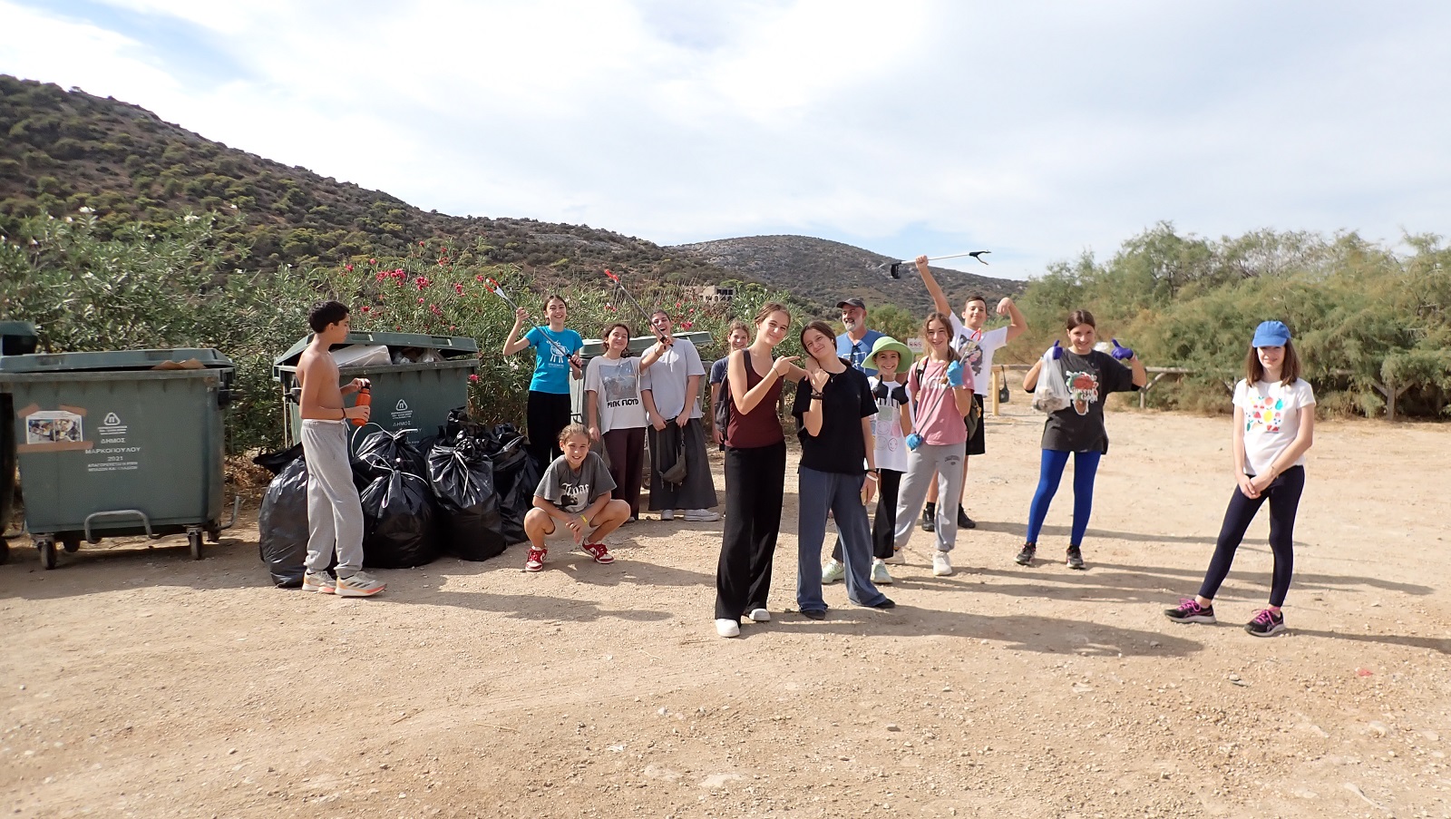Εθελοντικός καθαρισμός υγροτόπου Βραυρώνας