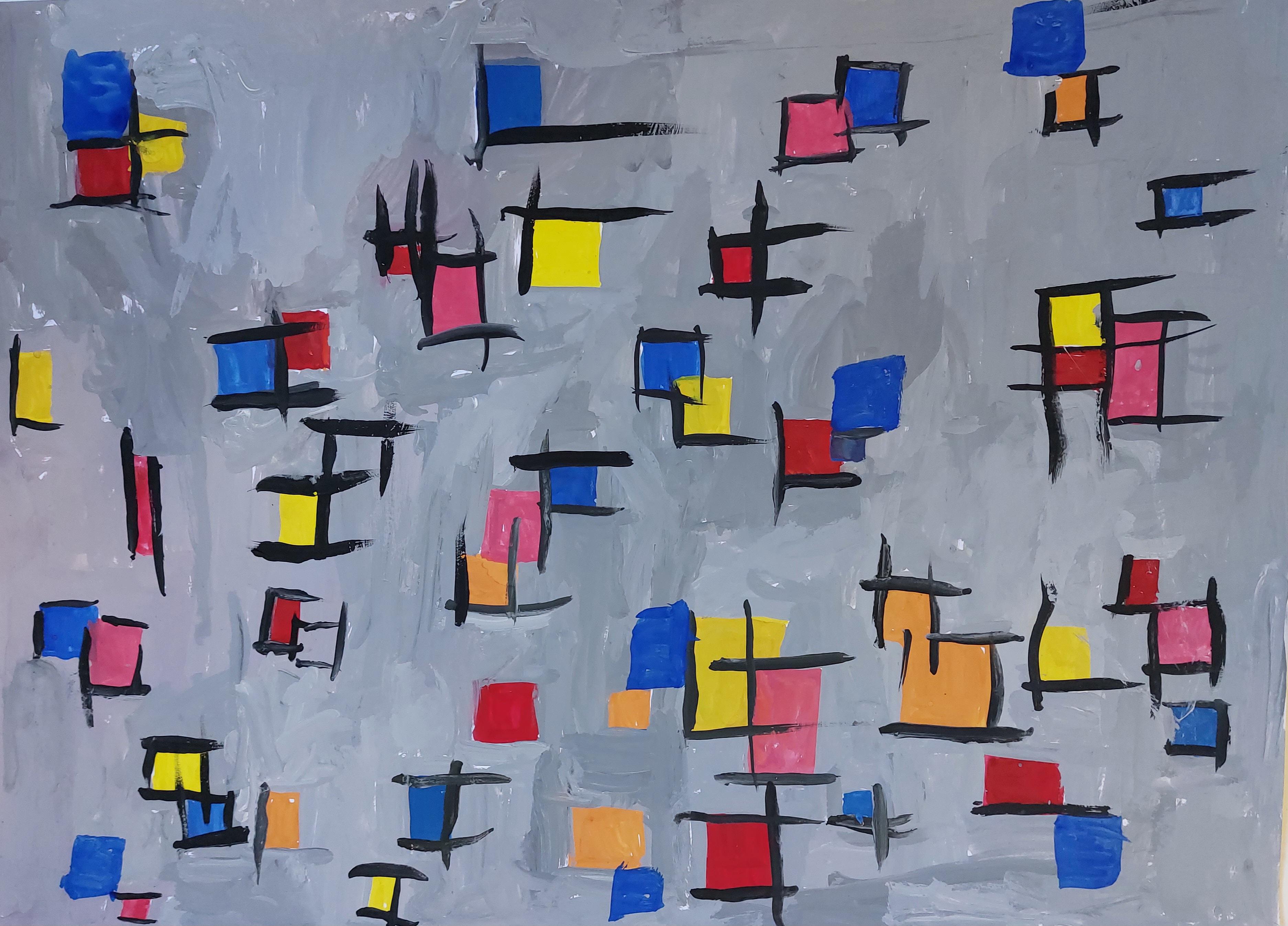 Έργο του Piet Mondrian