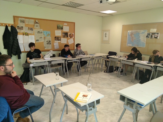 Ο ποιητής Γ. Λίλλης στο ΙΒ